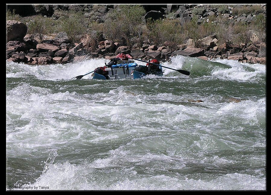 rapid photo Grand Canyon