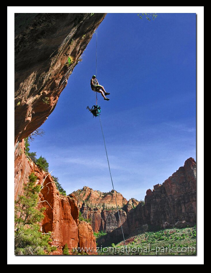 Photo Zion National Park - Canyoneering