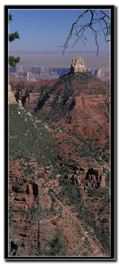 Mount Hayden at the North Rim Grand Canyon National park