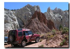 Cottonwood Road in the Grand Staircase National Monument