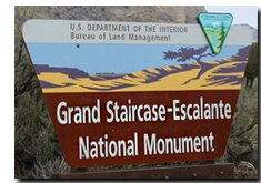 Johnson Canyon Road in the Grand Staircase National Monument