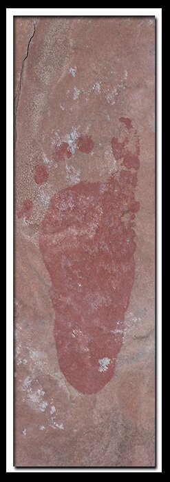 Hell dive pictograph - Coral Pink Sand Dunes