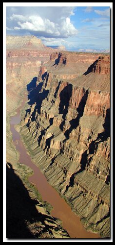 Toroweap Point at Tuweep at the Grand Canyon National Park