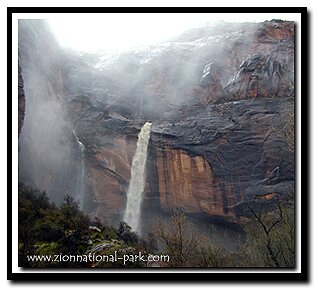 Winter in Zion Canyon