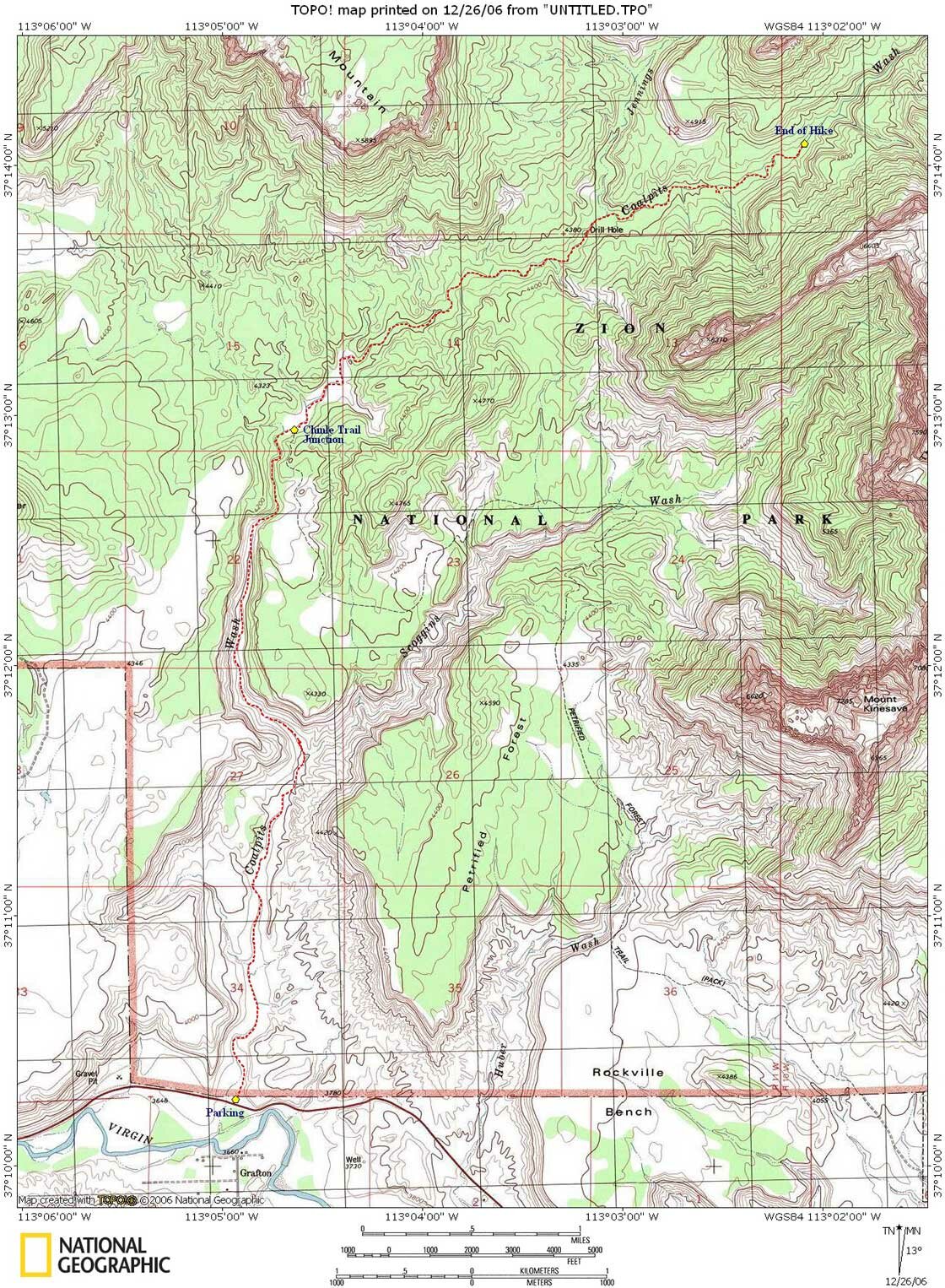 Coalpits Wash Map