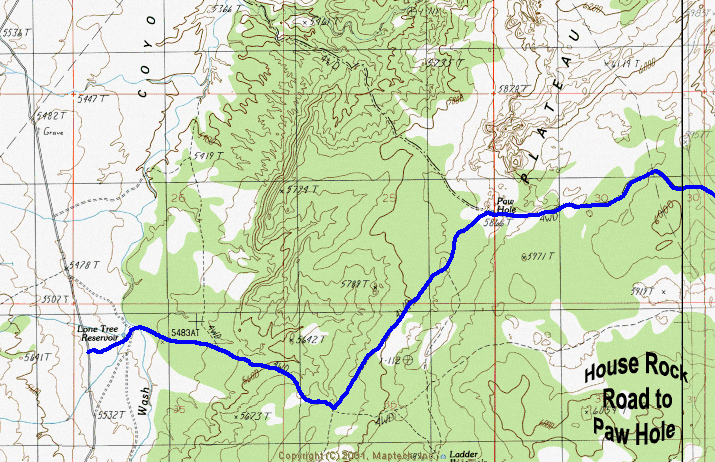 House Rock Road Map
