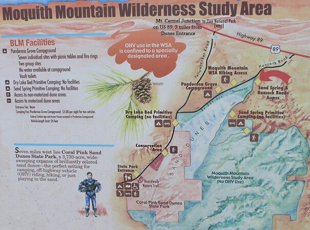 Moquith Mountain Map